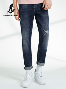 Pioneer Camp Fashion Jeans Pants Men Straight causal loose Cotton Long Pants Trousers for Male ANZ908174