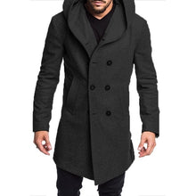 Load image into Gallery viewer, ZOGAA 2019 Men&#39;s Winter Wool Coat Autumn Mens Long Trench Coat Cotton Casual Woollen Men Overcoat Mens Coats and Jackets S-3XL