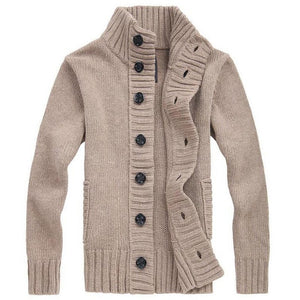 TANGNEST Warm Cardigan Men 2019 Hot Sale Autumn Casual Fashion Men Sweater Four Solid Colors Single Breasted Pull Homme MZM508