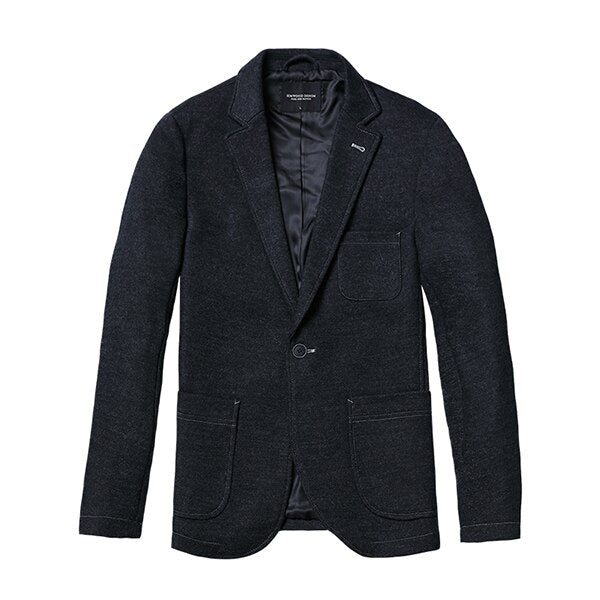 SIMWOOD 2019 Winter Smart Casual Blazers Men Single Button Mix Wool Jacket Fashion High Quality Coats Male Suits Clothes 180389